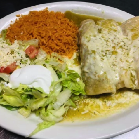 Enchiladas verdes